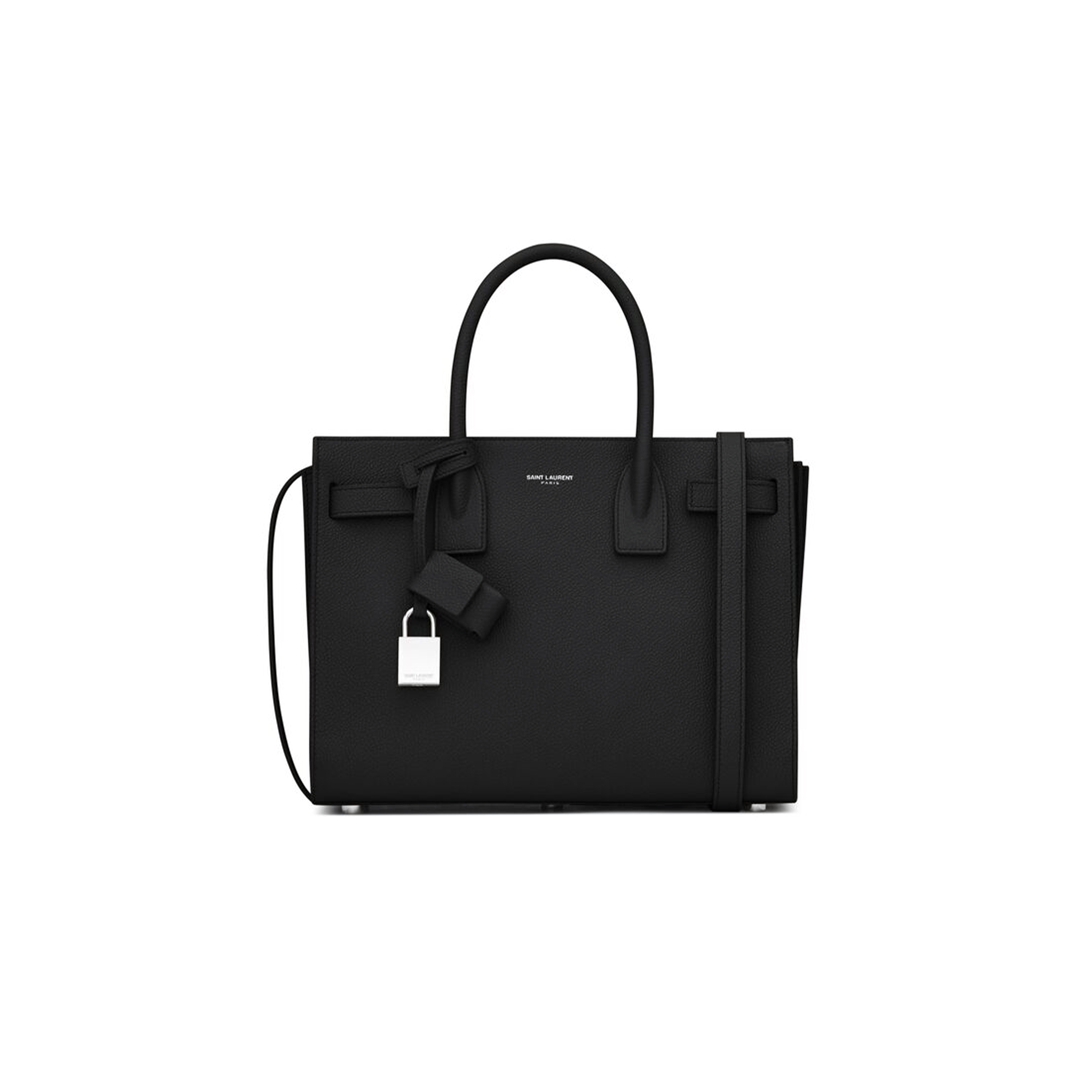 YSL SAC DE JOUR IN GRAINED LEATHER-BABY 421863B681N1000 (26*20*13cm) YSL SAC DE JOUR IN GRAINED LEATHER-BABY 421863B681N1000 (26*20*13cm)